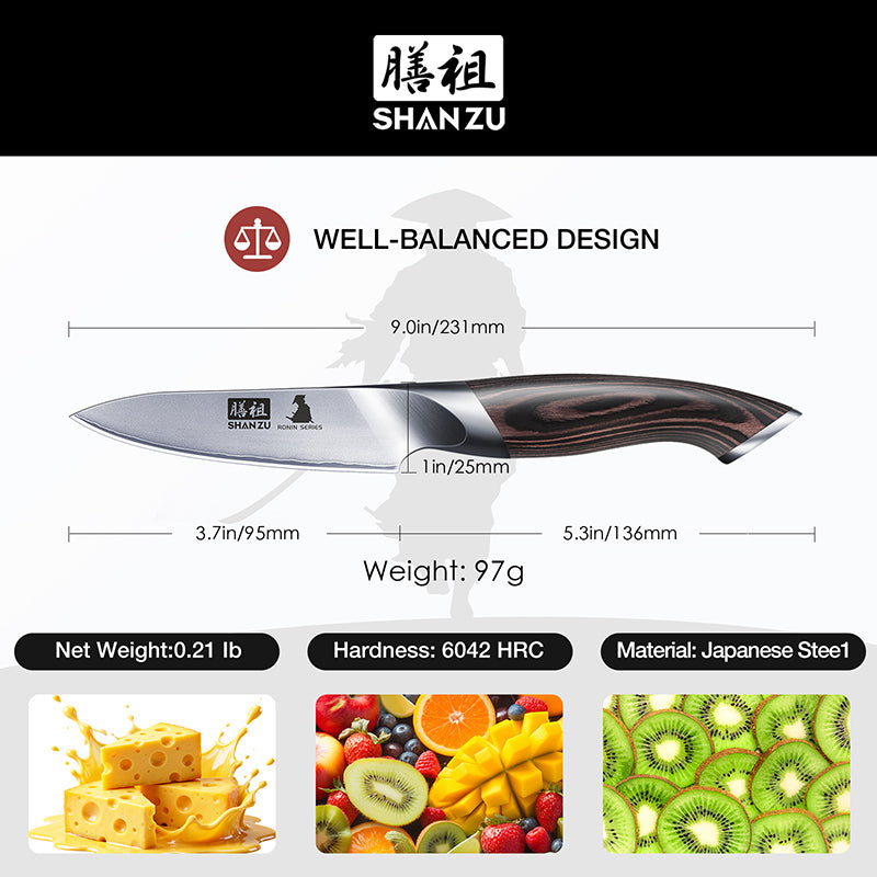 Ronin Japanese 3.75" Paring Knife