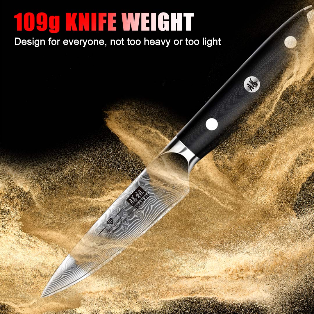 PRO Damascus Paring Knife
