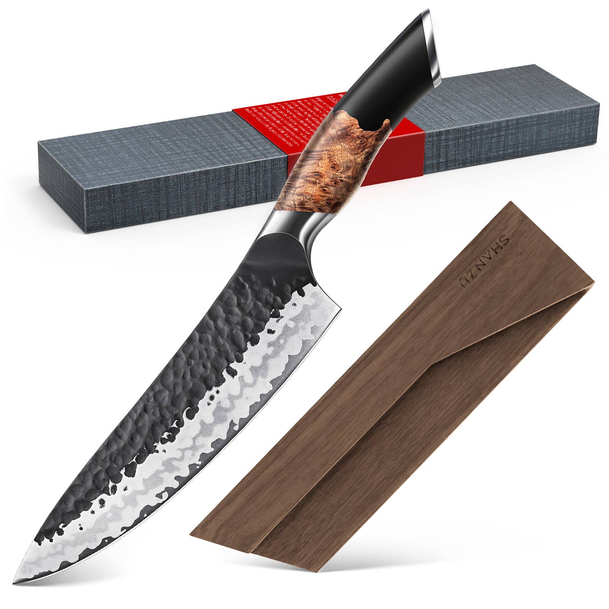 Tengu 8" Chef Knife+Magnetic Knife Sheath