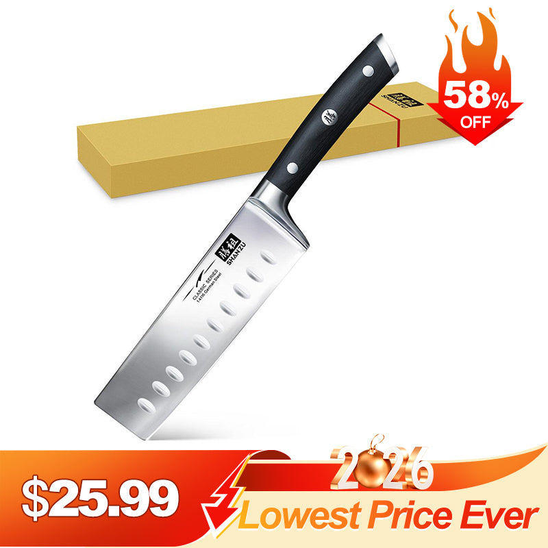Classic 6.5" High Carbon Steel Nakiri Knife