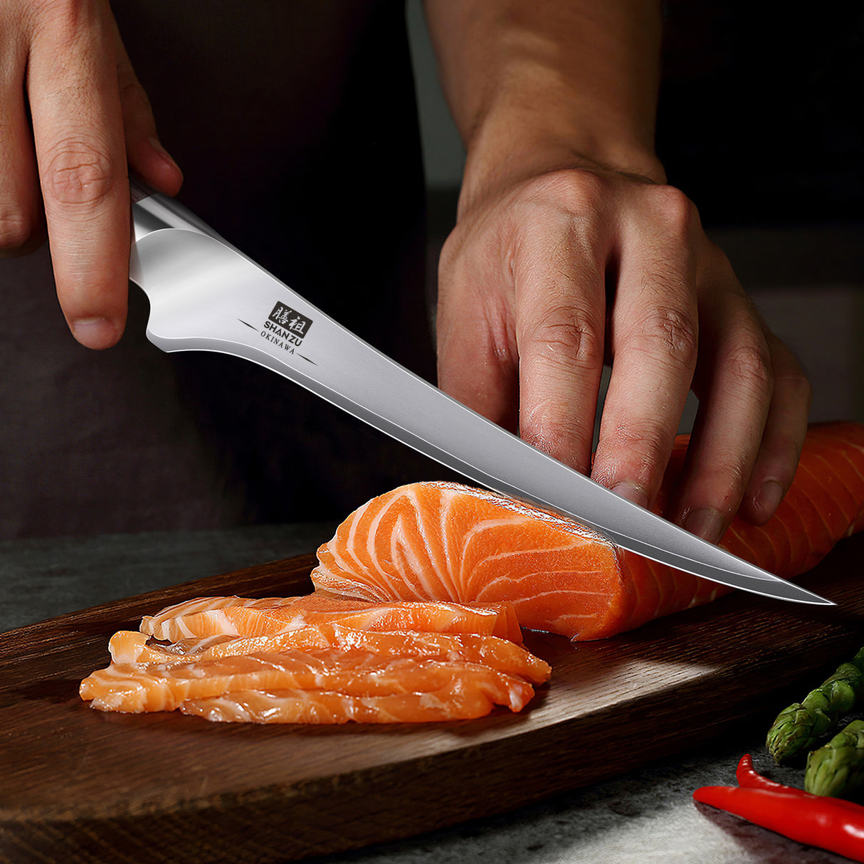 SHAN ZU Fillet Knife 7 inch | OKINAWA Series