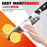 Pro Series Damascus Santoku Knife | SHAN ZU Knvies