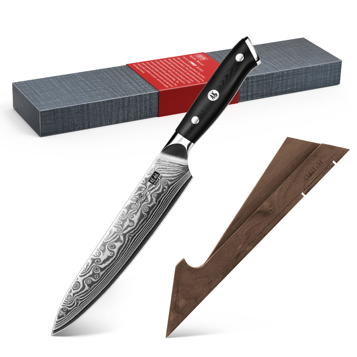 SHAN ZU PRO | 6" Utility Knife + Magnetic Knife Holder