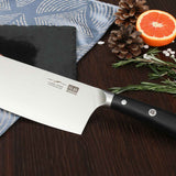 German Steel 7" chopping Knife | SHAN ZU Knives