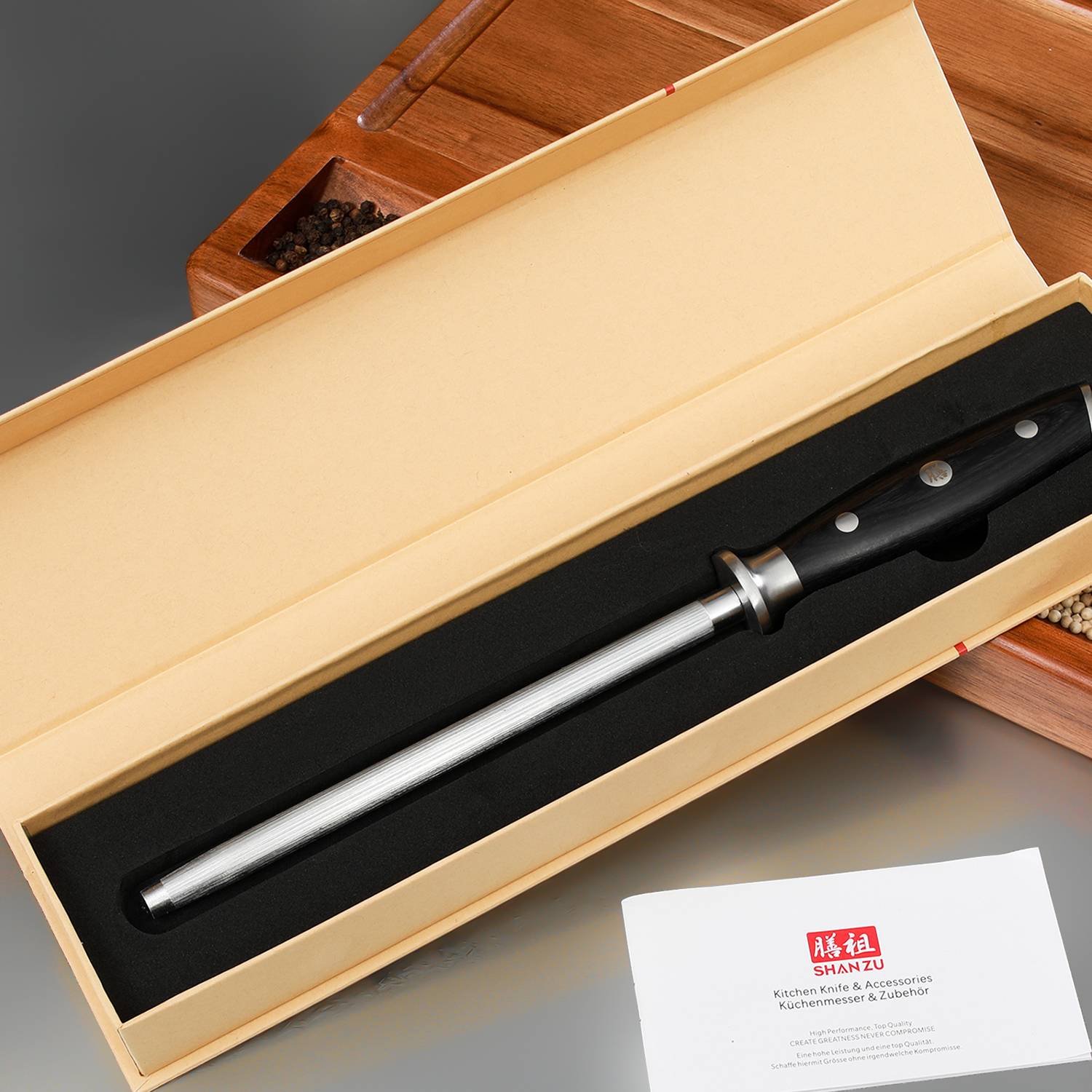 8 inch Honing Steel | SHAN ZU Knives