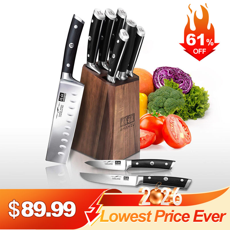Classic 7-PCS High Carbon Steel Knife Set