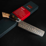 Venus Copper 7" Damascus Nakiri Knife