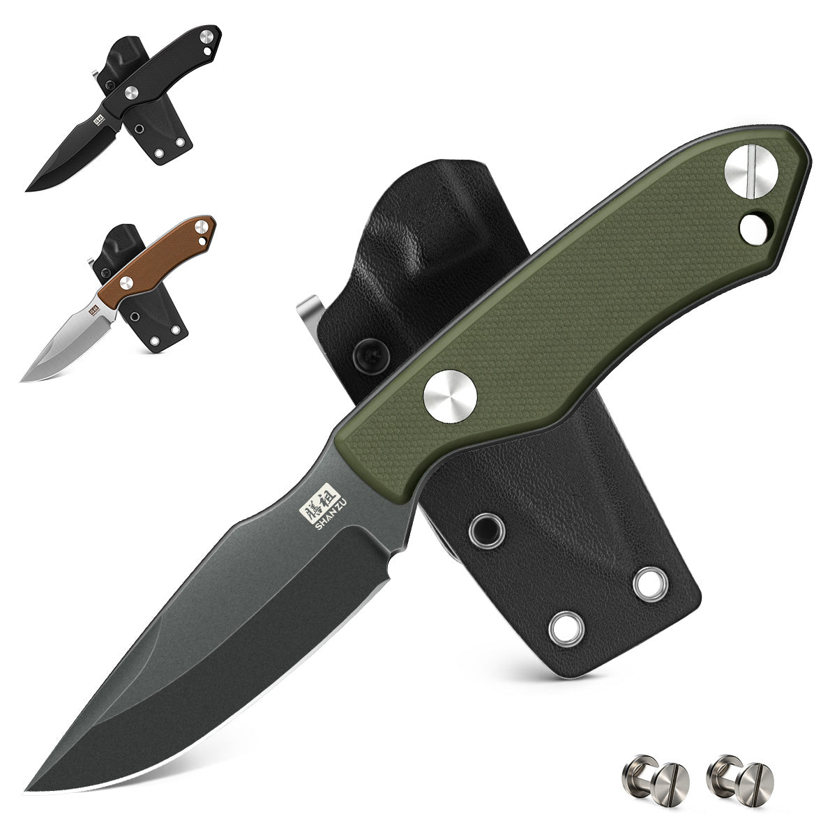 SHAN ZU ANCARES | Coltello a lama fissa di precisione