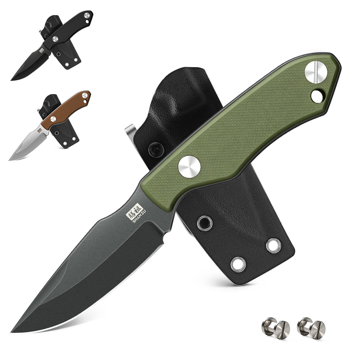 SHAN ZU ANCARES | Precision Fixed Blade Knife