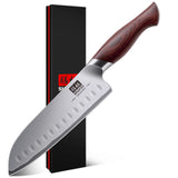 SHAN ZU 7 Inch Santoku Knife | OKINAWA Series