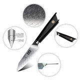GYO Damascus Paring Knife