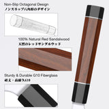 SHAN ZU 3.75 Inch Japanese Paring Knife, 9 Layers 10Cr15MoV High Carbon Steel Small Kitchen Knife, Ultra Sharp Fruit Sashimi Knife with Red Sandalwood Handle, Gifts for Women & Men