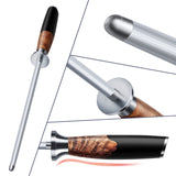 SHAN ZU 20 cm Honing Steel Knife Sharpening Rod