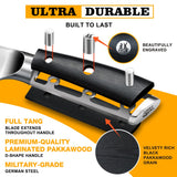 German Steel 6" untilty Knife | SHAN ZU Knives