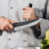 SHAN ZU 20 cm Honing Steel Knife Sharpening Rod