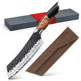 Tengu 7" Japanese Santoku Knife+ Magnetic Knife Sheath