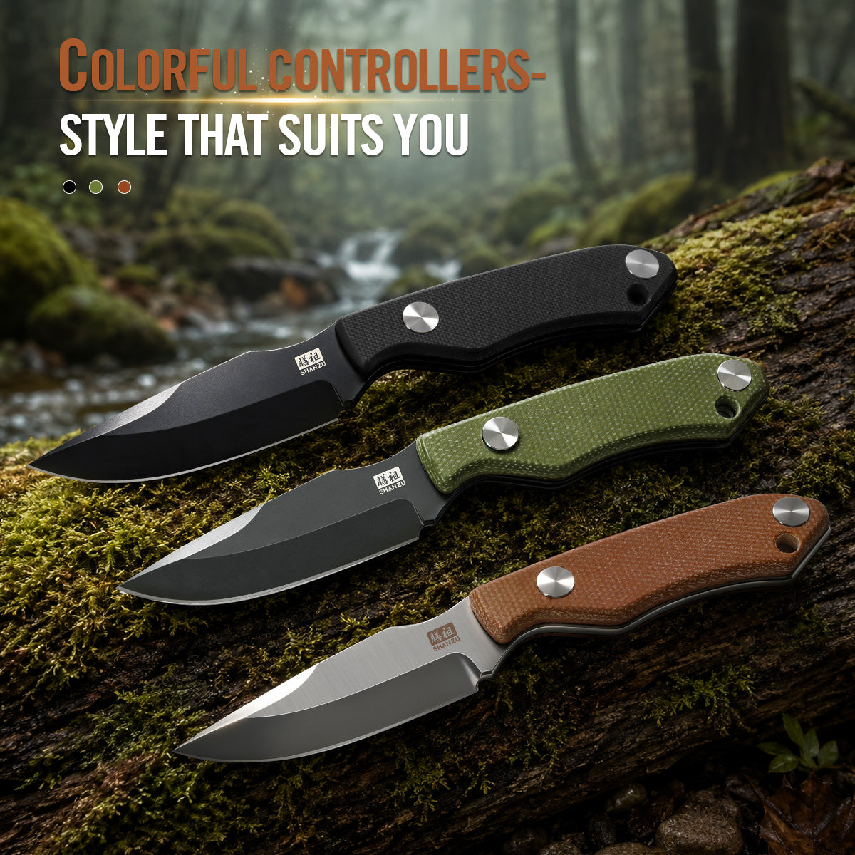 SHAN ZU ANCARES | Precision Fixed Blade Knife