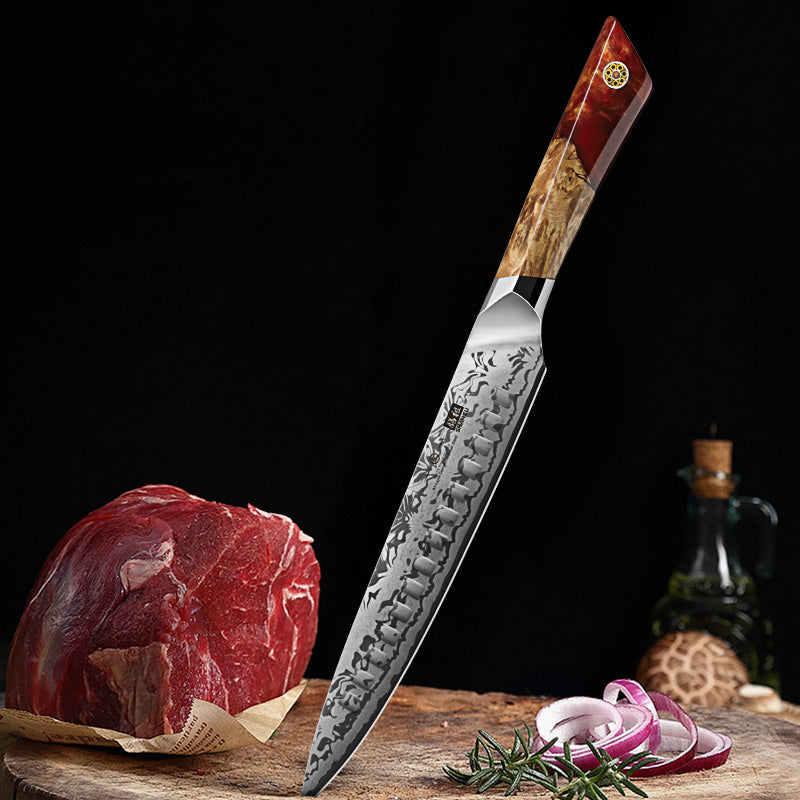 White Tiger Series | SHAN ZU Damask Carving Knife