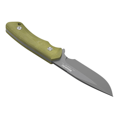 9.52" Green Vesta Saber Ground Fixed Blade Knife