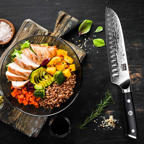 Pro Series Damascus Knife Set | SHAN ZU Knives