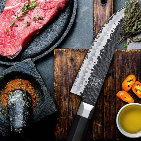SHAN ZU 8" Professional Japanese Gyuto Chef Knife | Unrivalled Sharpness and Incredible Edge Retention