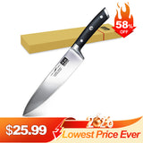 Classic 8" High Carbon Steel Chef Knife