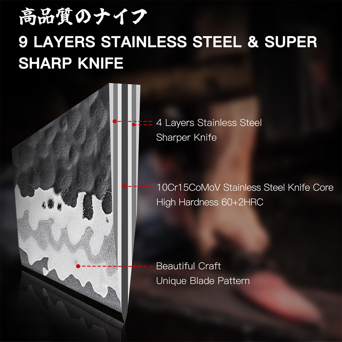SHAN ZU TAKUMI | Japanese Gyuto Bread Knife