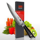 GYO Damascus Utility Knife