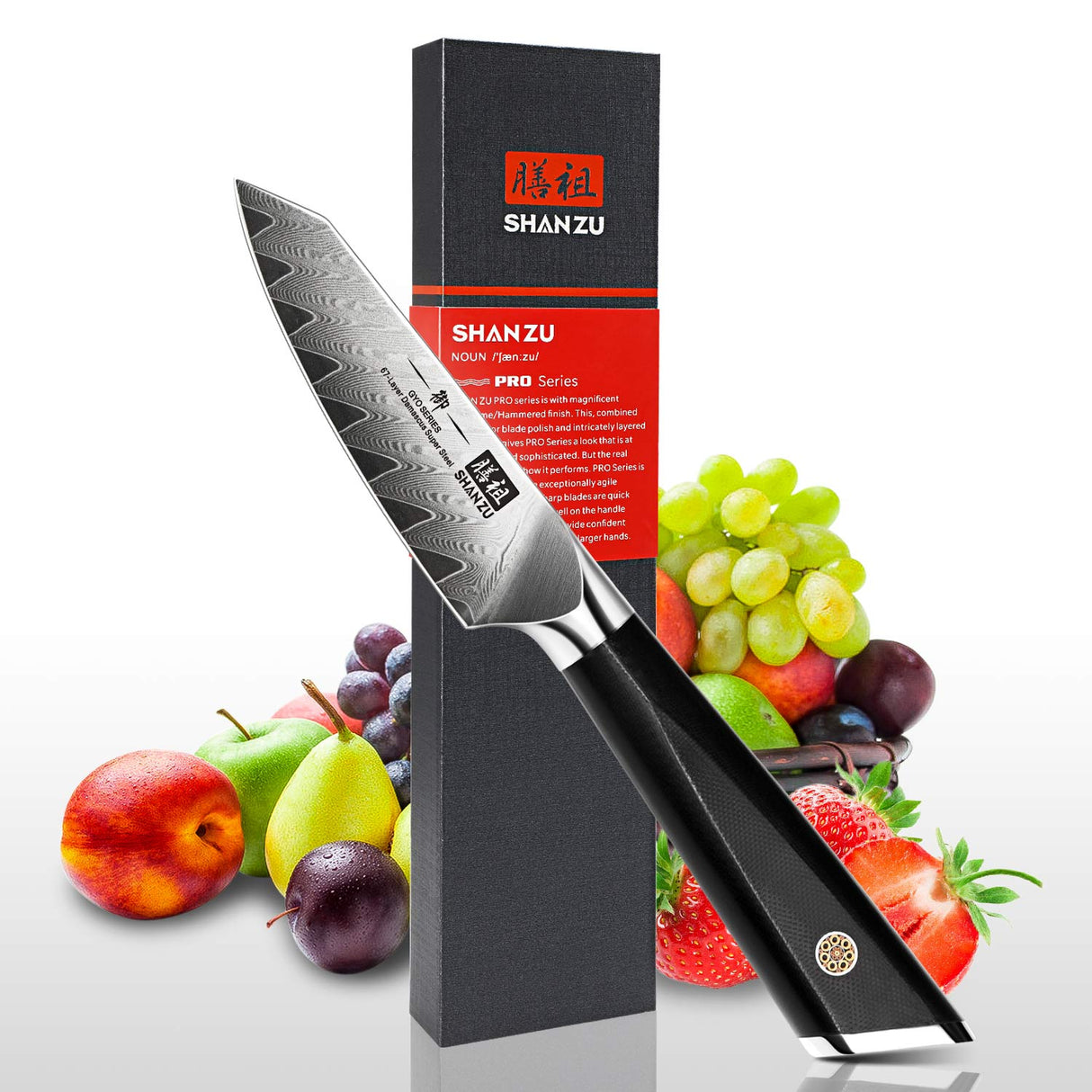 GYO Series Damascus Paring Knife | SHAN ZU Knvies