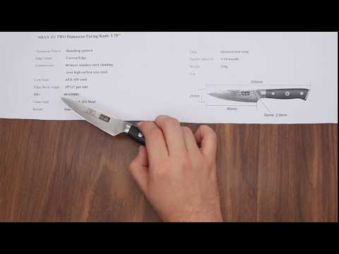 PRO Damascus Paring Knife