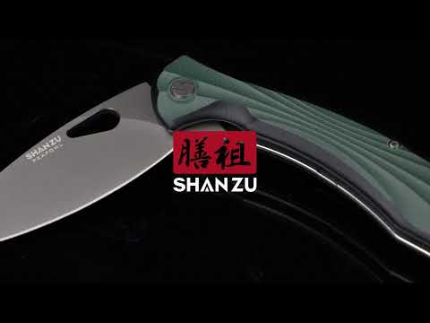しげぽん　　ネーブル Green Peafowl Liner Locking Knife ZDF905 7.80 Blade & G10 Handle