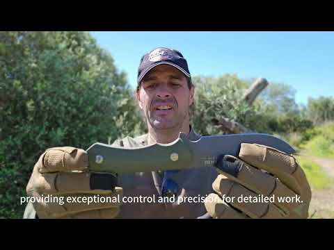 SHAN ZU 9.52" Green Sabre Ground D2 Blade Vesta Fixed Knife with G10 Handle for Outdoor Use